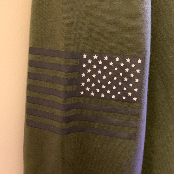 Patriotic American Flag Hoodie Pro Gun Sweater - Picture 3 of 6